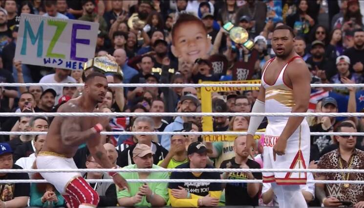 The Street Profits Wrestlemania WWE