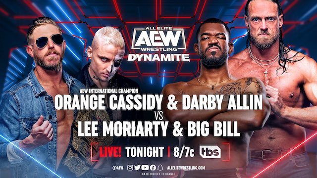 AEW Dynamite Orange Cassidy Darby Allin