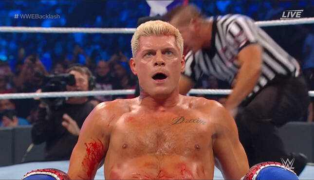 Cody Rhodes WWE Backlash