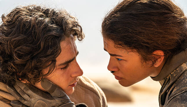 Dune: Part Two Timothee Chalamet Zendaya