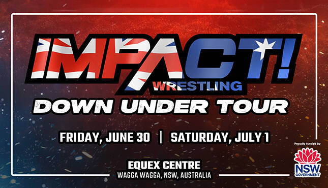 Impact Wrestling Down Under Tour Australia