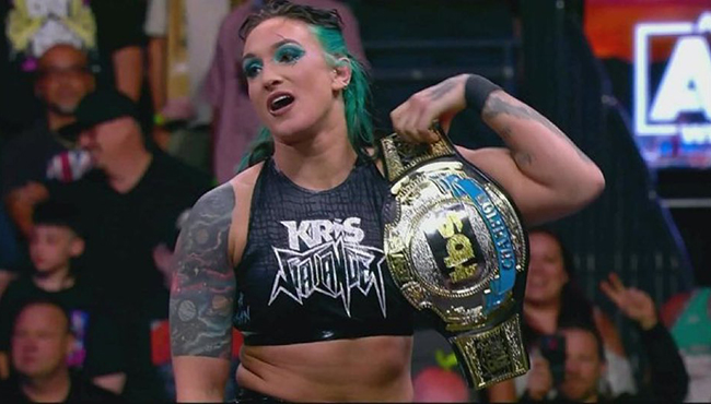 Jade Cargill Defeats Taya Valkryie, Loses TBS Title to Kris