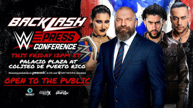 WWE Backlash Press Conference