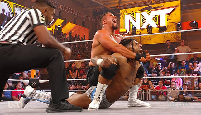 WWE NXT Bron Breakker Trick Williams