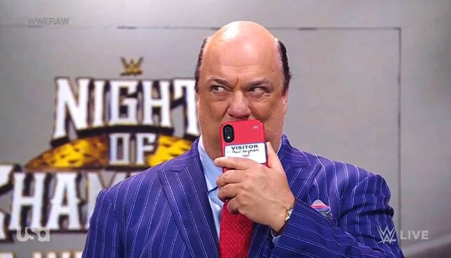 WWE Raw Paul Heyman