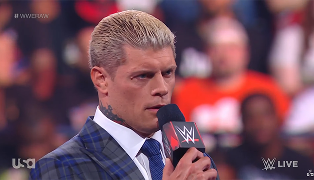 WWE Raw Cody Rhodes