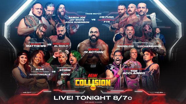 AEW Collision debut 6-17-2023