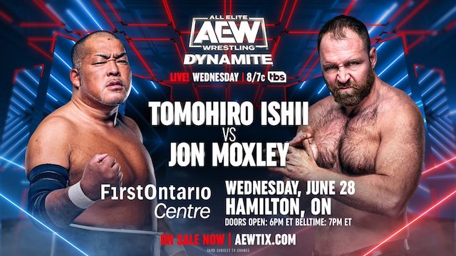 AEW Dynamite 6-28-23- Jon Moxley vs Tomohiro Ishii