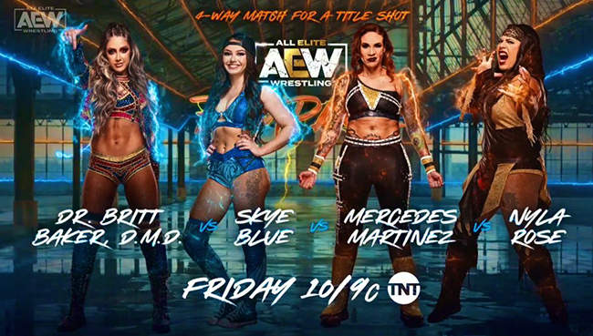Women's Title #1 Contender's Match & More Set For AEW Rampage