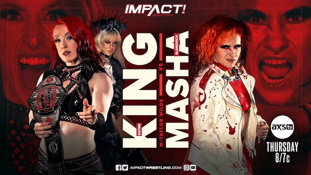 Impact Wrestling 6-29-23 - Kilynn King vs Masha Slamovich