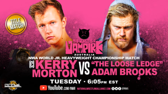 Tonight's NWA Powerrr Lineup: Kerry Morton Vs. Adam Brooks