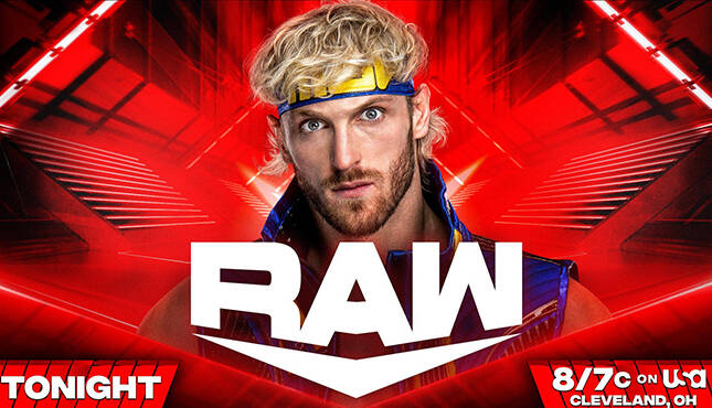 WWE RAW Logan Paul