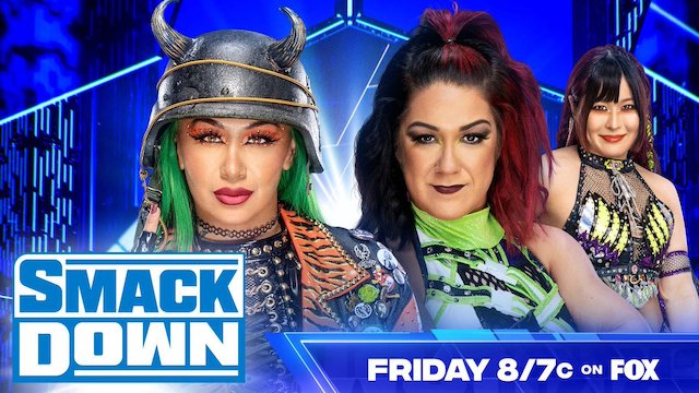 WWE SmackDown Shotzi vs Bayley Shotzi Blackheart