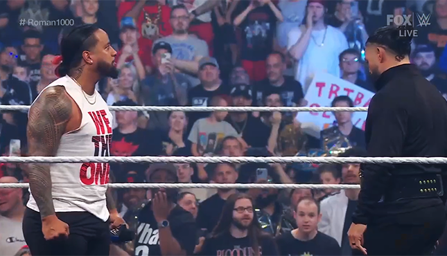 WWE Smackdown Jimmy Uso Roman Reigns