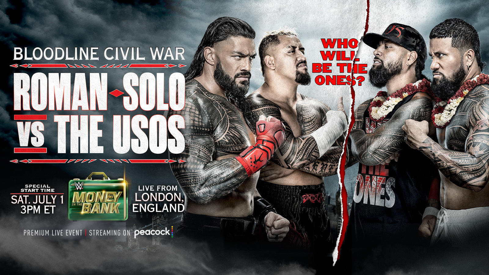 WWE Announces Bloodline Civil War For Money in the Bank 411MANIA