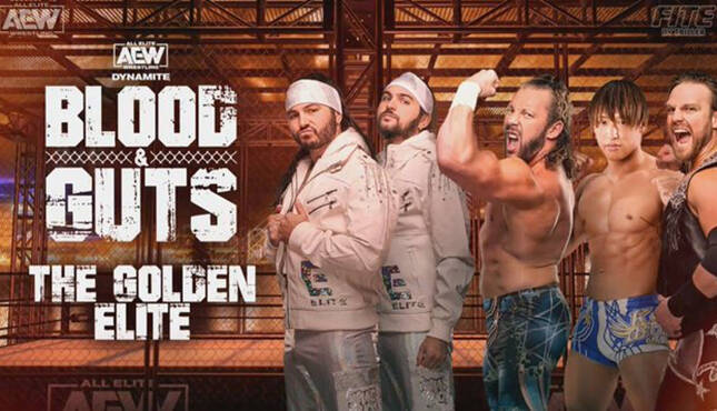 AEW Golden Elite Blood & Guts