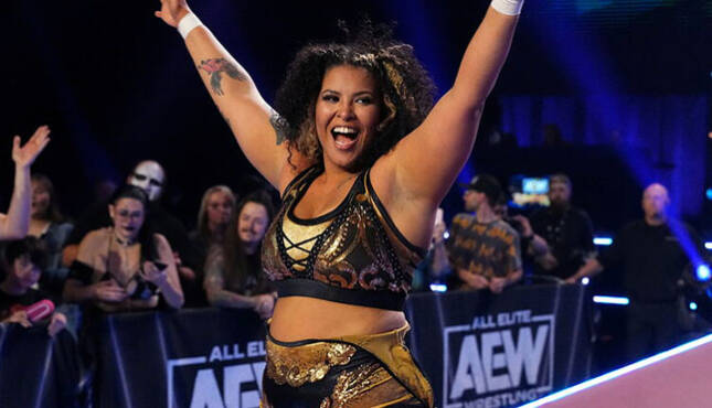 AEW Rampage 7-14-23 Willow Nightingale