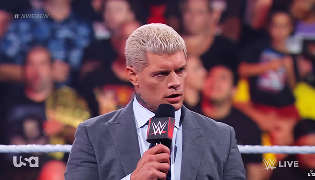 Cody Rhodes WWE Raw