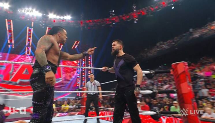 Finn Balor Damian Priest WWE Raw