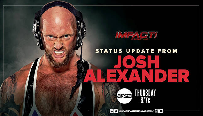 Impact Wrestling Josh Alexander