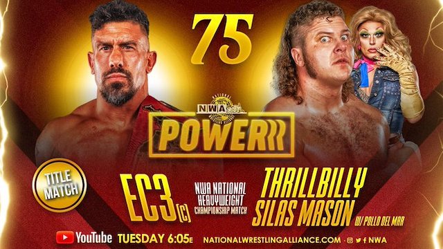 NWA Powerrr EC3 vs. Thrillbilly Silas Mason