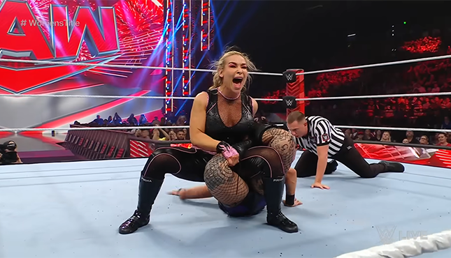 Natalya Rhea Ripley WWE Raw