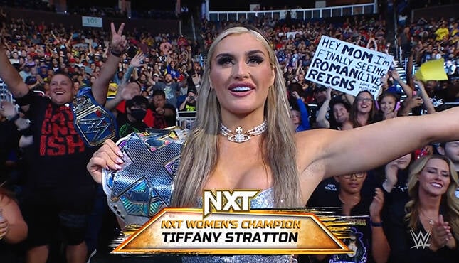 NXT Women's Champion Tiffany Stratton on Becky Lynch, Moonsault + More  (Hall of Fame Podcast) 