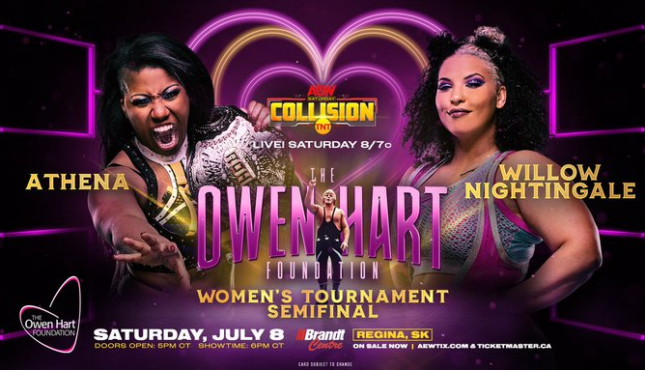 Willow Nightingale Not Cleared To Wrestle On AEW Collision, Match Postponed  To Rampage