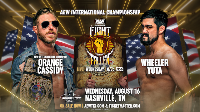 AEW Dynamite Orange Cassidy vs Wheeler Yuta