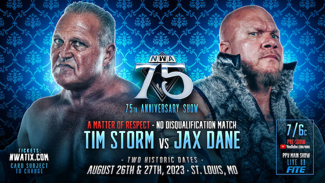 NWA 75 Tim Storm vs. Jax Dane