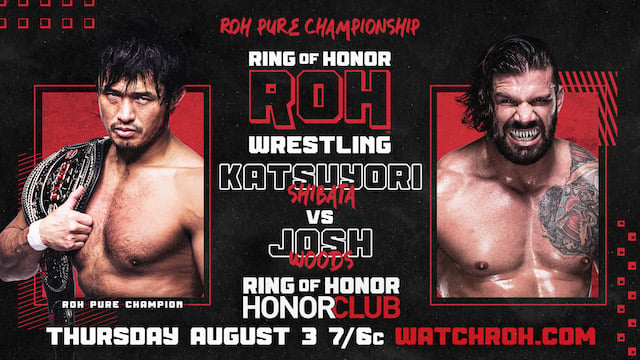 ROH TV - Katsuyori Shibata vs. Josh Woods