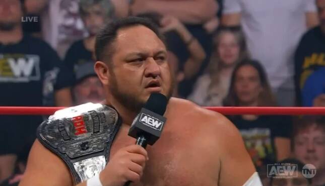 Samoa Joe AEW Collision