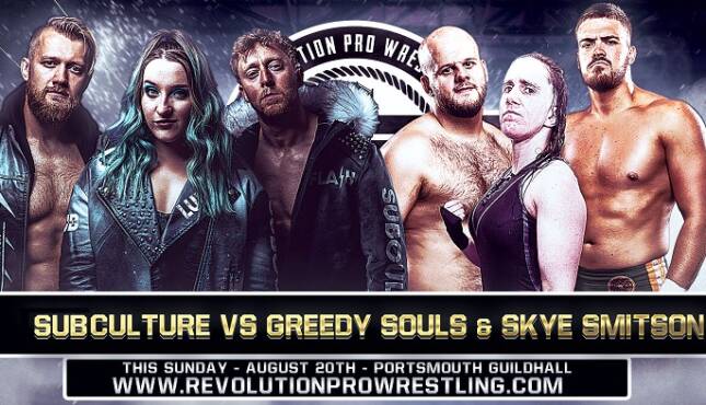 Rev Pro - Live at Portsmouth Guildhall (August 2023) - Subculture vs. Greedy Souls & Skye Smitson