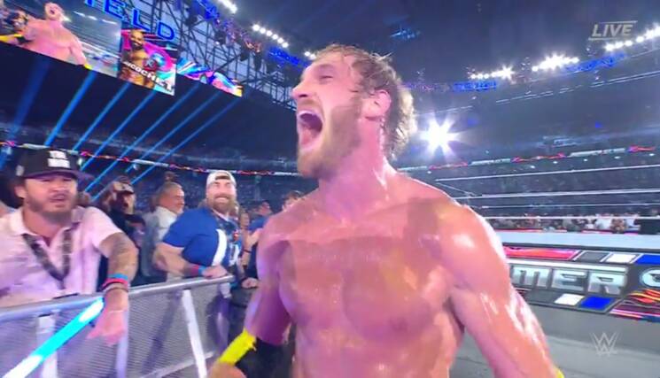 WWE Summerslam Logan Paul