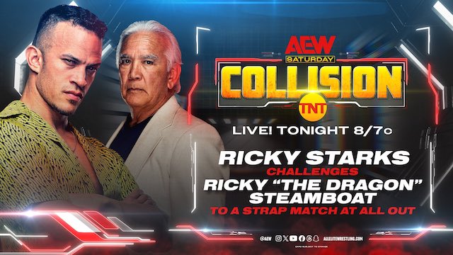 AEW Collision Ricky Starks Ricky Steamboat