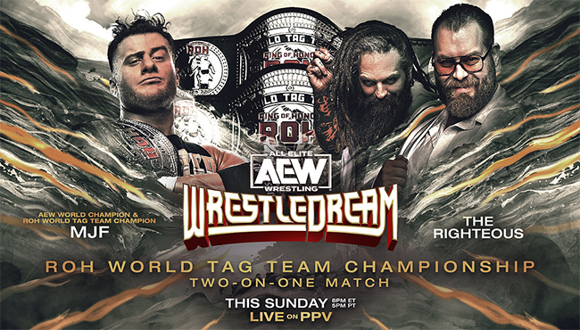 You don't deserve any match. You deserve THE match!” #AEW World Champion  MJF will put the title on the line against best friend Adam Cole…