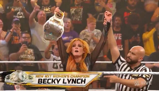 Becky Lynch WWE NXT 9-12-23