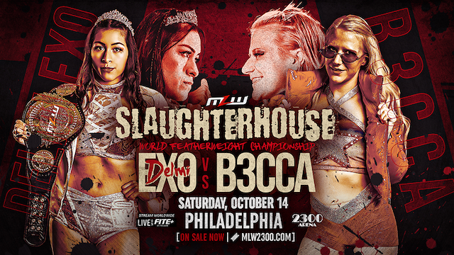 MLW Slaughterhouse Delmi Exo vs B3CCA