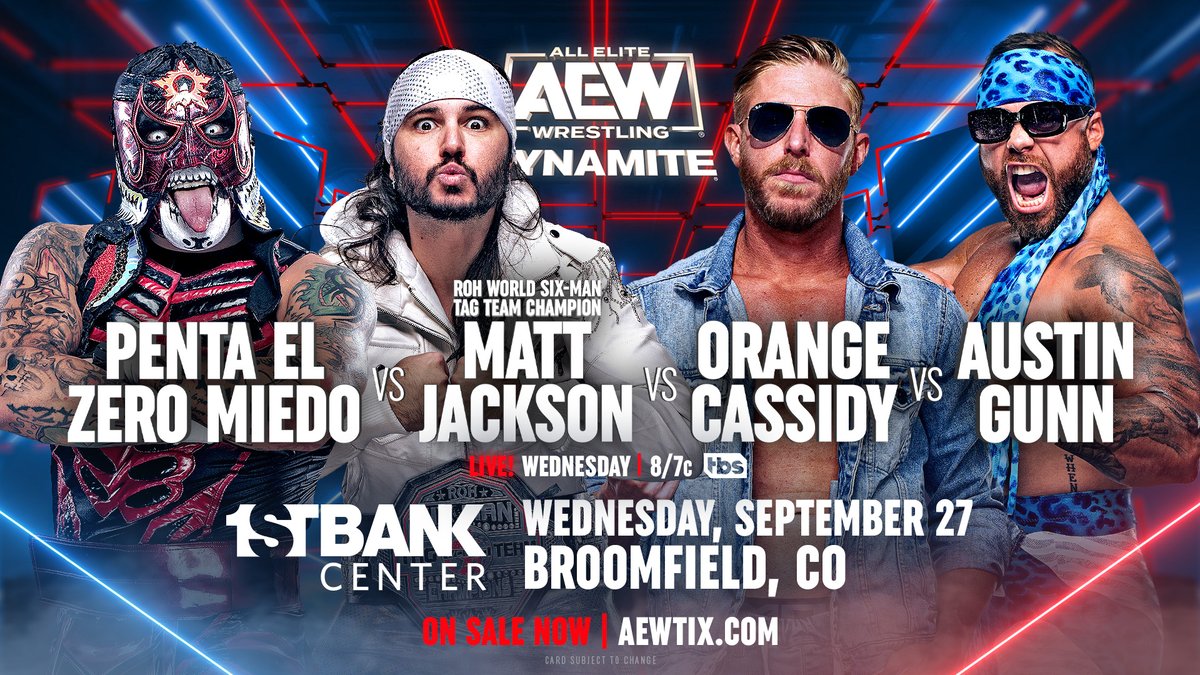 Lucha Bros Retain The ROH Tag Team Titles In The AEW Dynamite Main