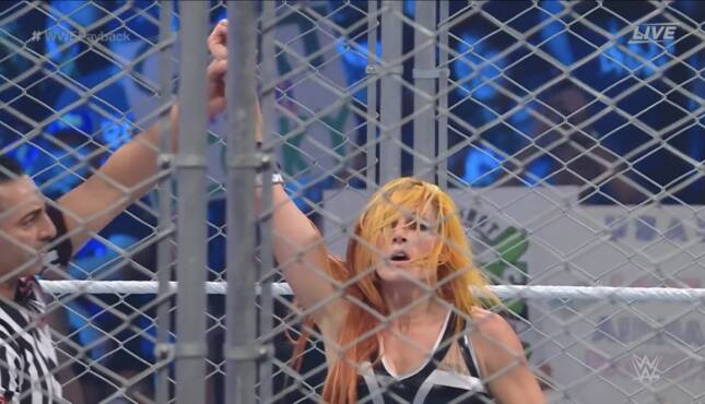 We Crushed It - Becky Lynch Pleased With Cage Match Against Trish Stratus