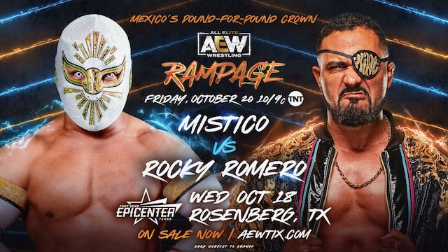 AEW Rampage - Mistico vs Rocky Romero CMLL