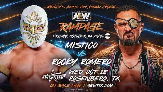 Note On AEW Plans For Rocky Romero vs. Mistico on Friday's Rampage