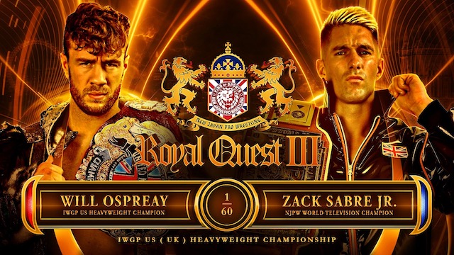 NJPW Royal Quest III - Will Ospreay vs. Zack Sabre Jr.