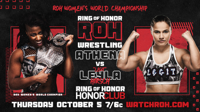 ROH TV - Athena vs Leyla Hirsch