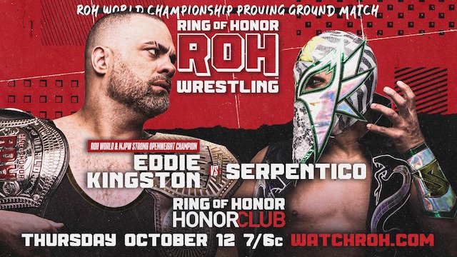 ROH TV - Eddie Kingston vs. Serpentico