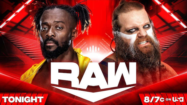 WWE Raw Kofi Kingston vs. Ivar