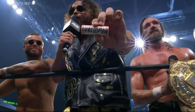 AEW Dynamite Juice Robinson, Eric Bischoff