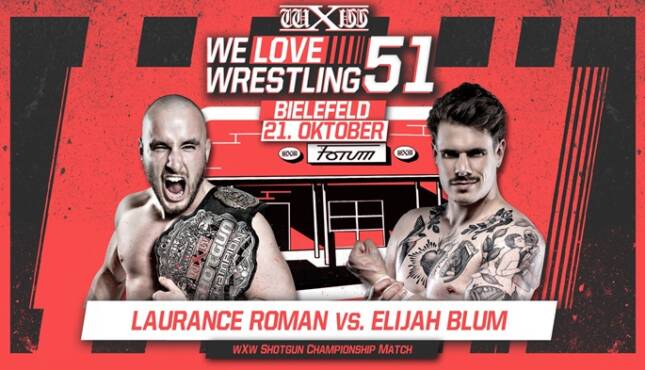 wXw - We Love Wrestling 51 - Laurance Roman vs. Elijah Blum