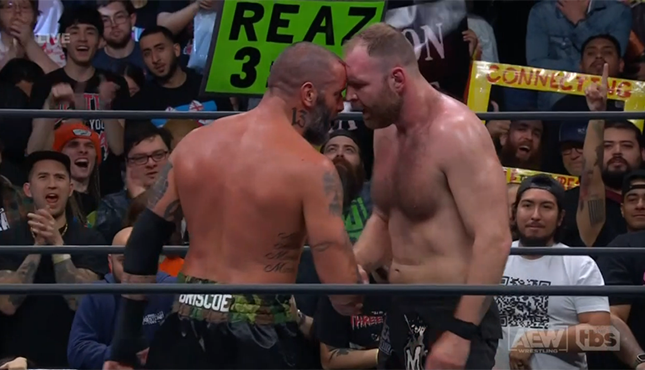 AEW Dynamite Jon Moxley Trent Baretta