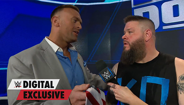 Kevin Owens Nick Aldis WWE Smackdown
